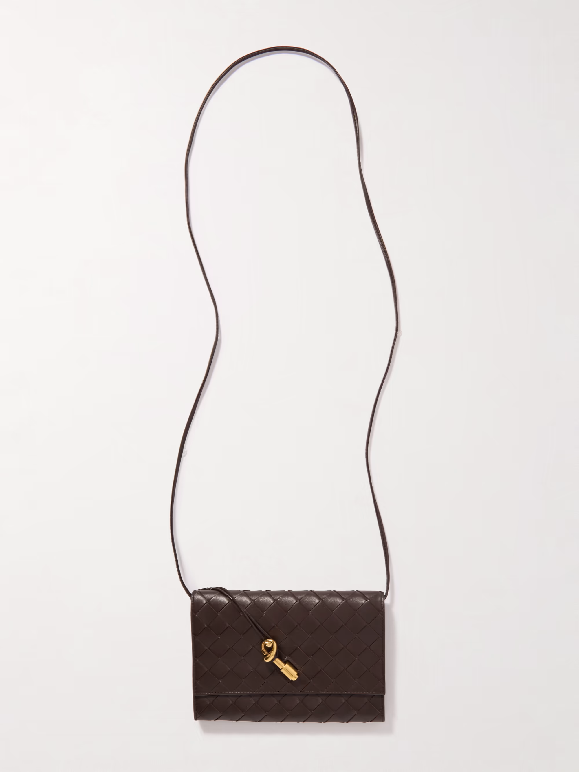 Bottega Veneta Intrecciato leather pouch