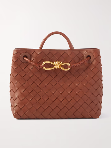 Bottega Veneta Andiamo small Intrecciato leather tote