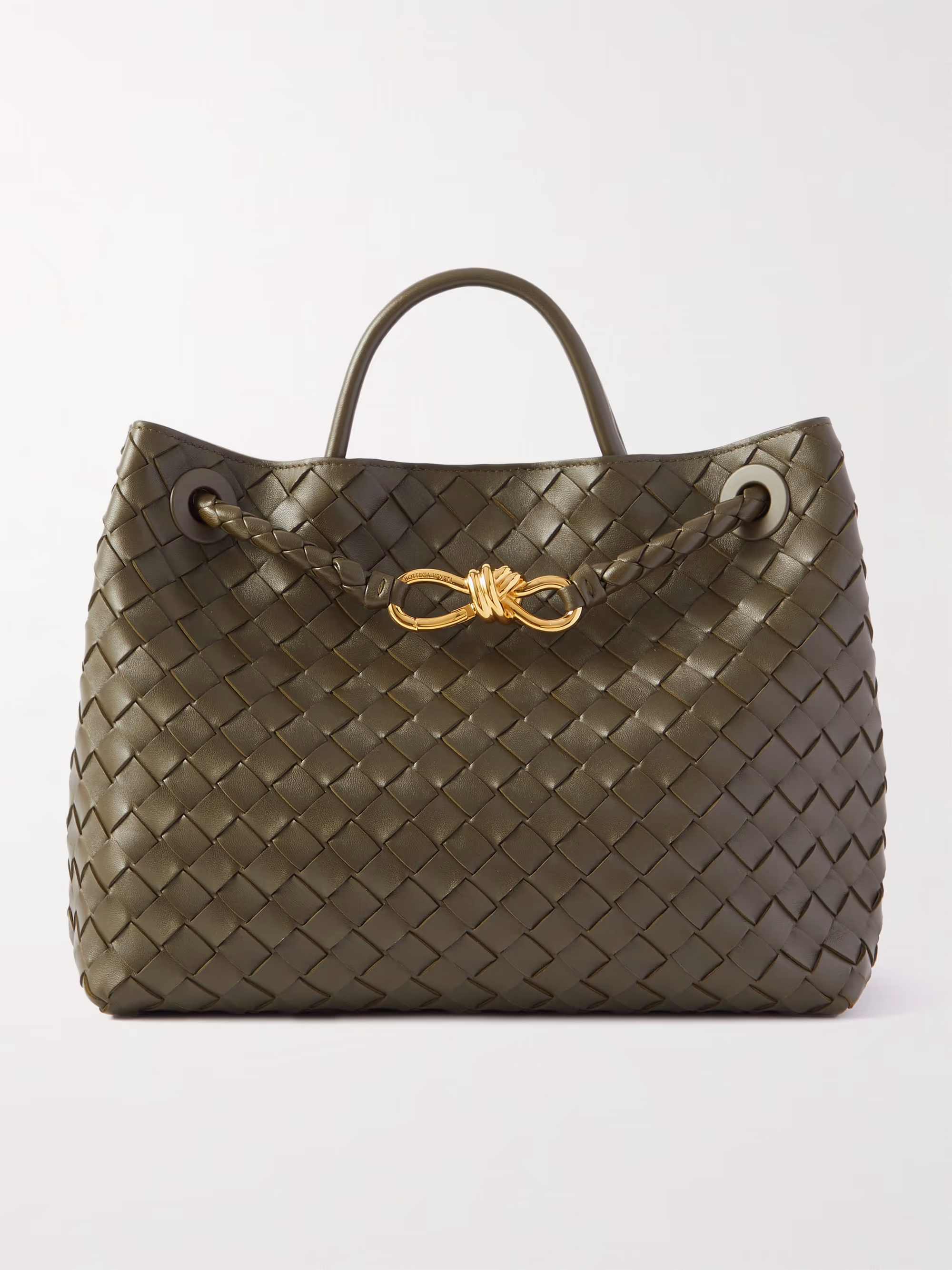 Bottega Veneta Andiamo medium Intrecciato leather tote