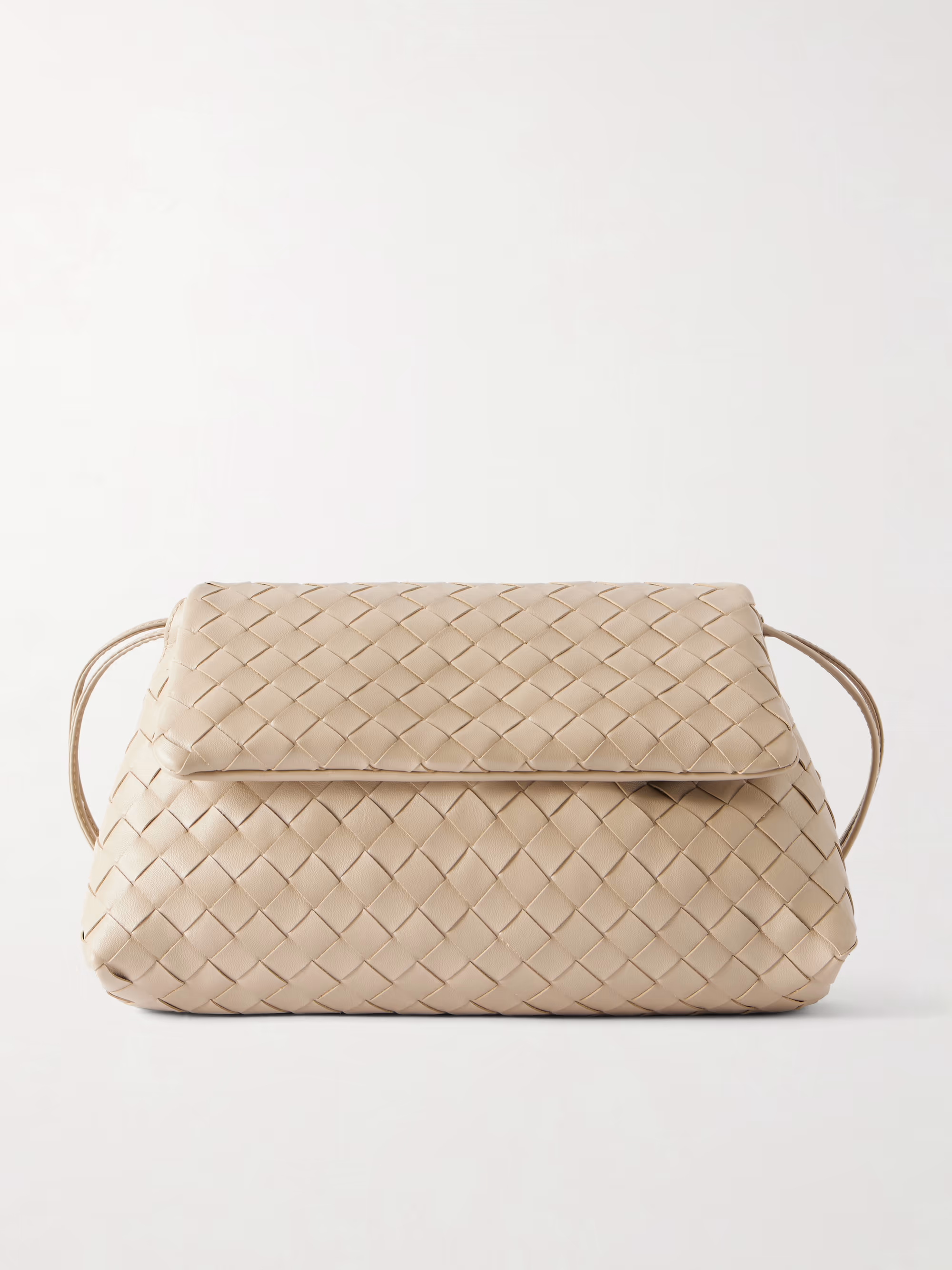 Bottega Veneta Giorno Intrecciato leather shoulder bag