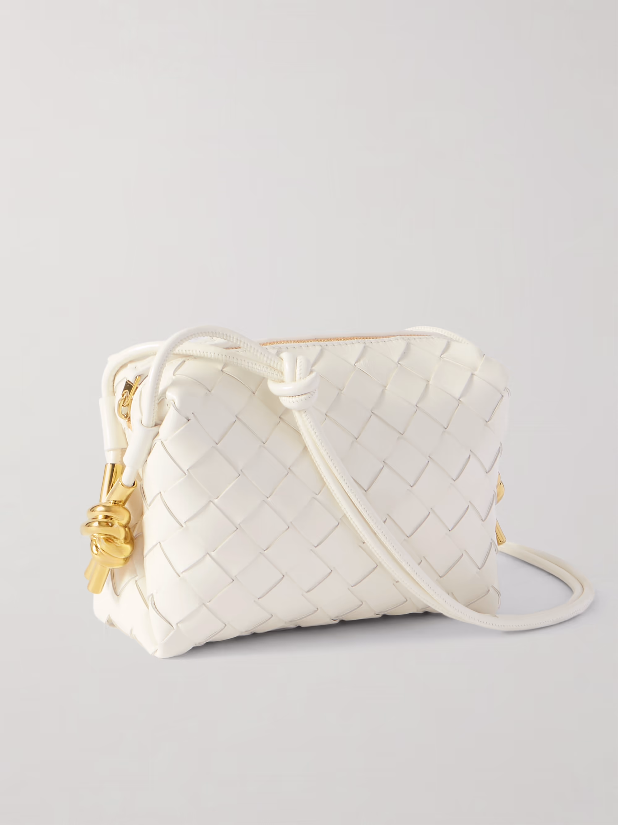 Bottega Veneta Loop mini Intrecciato leather shoulder bag