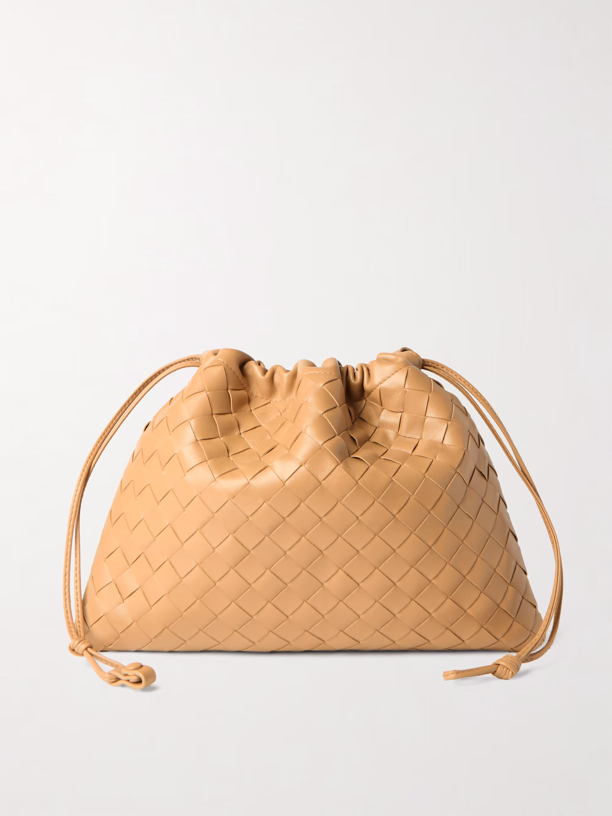 Bottega Veneta Dustbag intrecciato leather pouch
