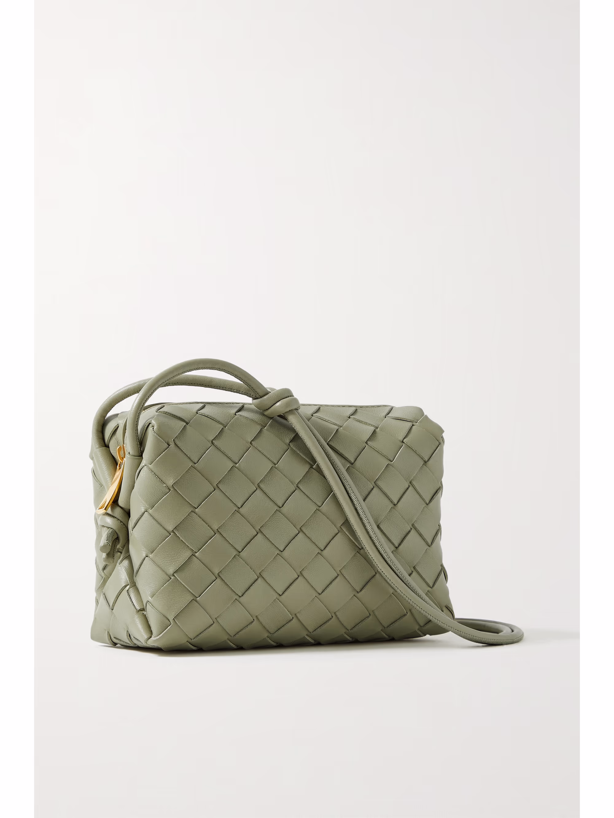 Bottega Veneta Loop mini Intrecciato leather shoulder bag