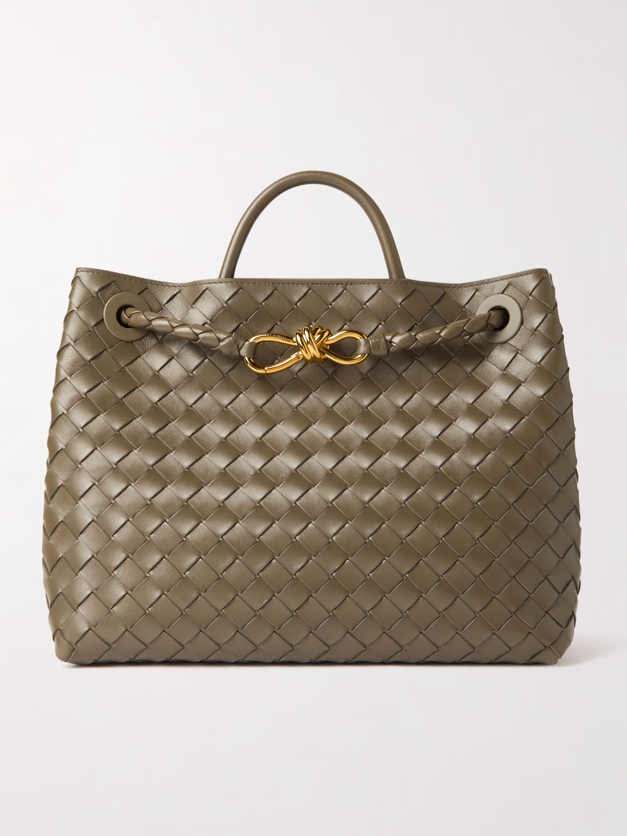 Bottega Veneta Andiamo medium Intrecciato leather tote