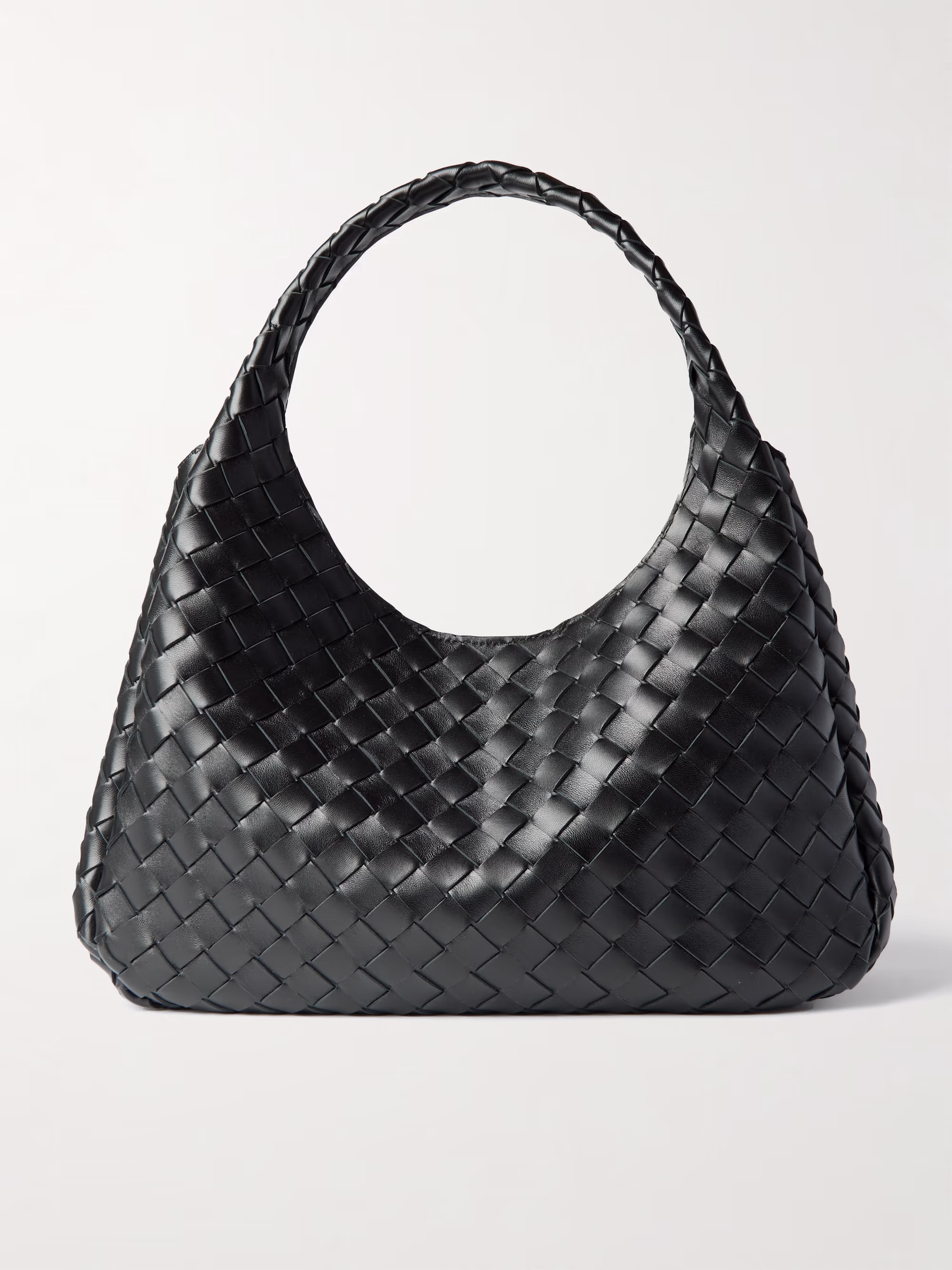 Bottega Veneta Campana Intrecciato leather shoulder bag