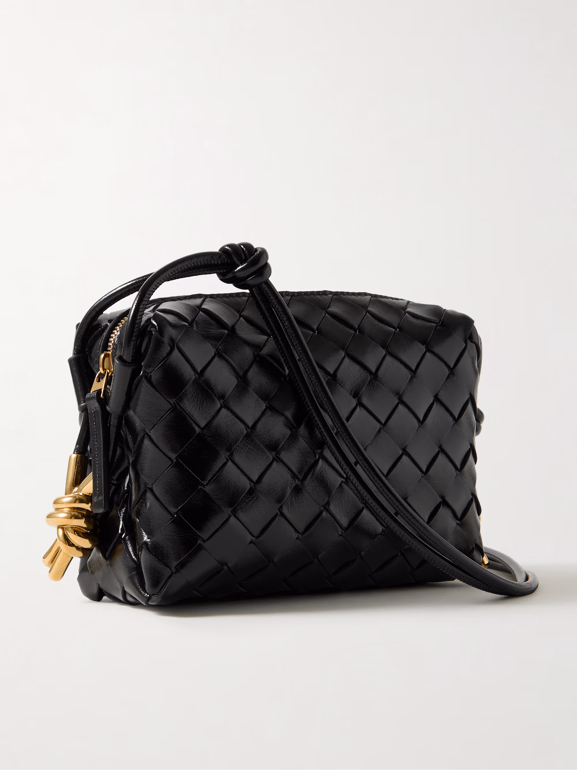Bottega Veneta Loop mini Intrecciato leather shoulder bag