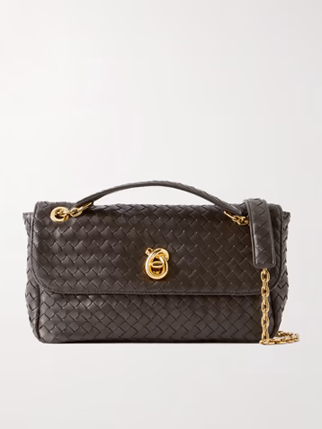 Bottega Veneta Madison Intrecciato leather shoulder bag