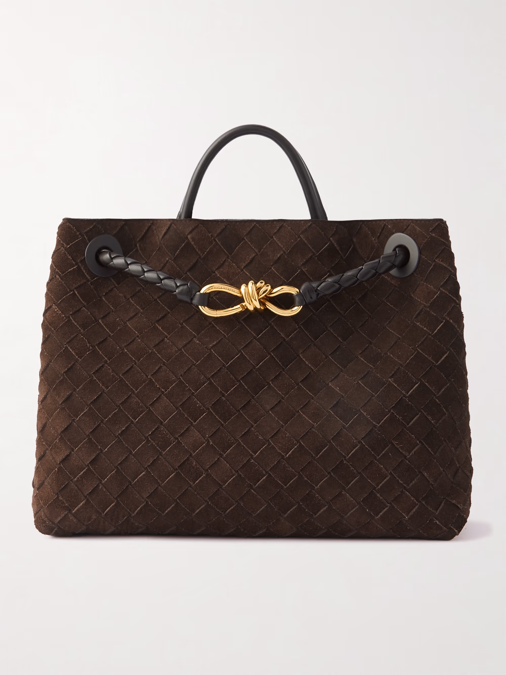Bottega Veneta Andiamo small Intrecciato suede tote