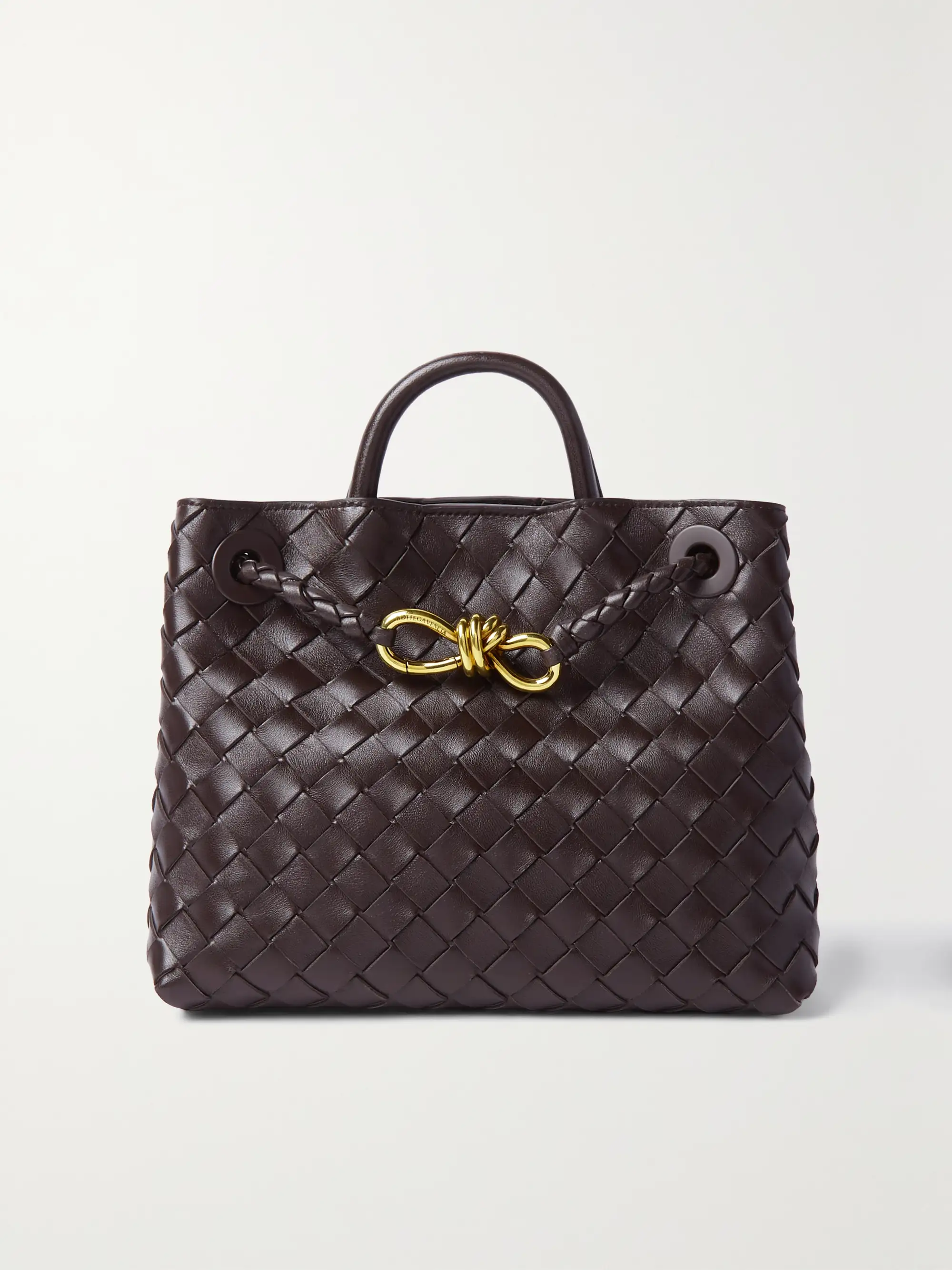Bottega Veneta Andiamo small Intrecciato leather tote