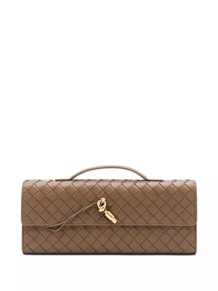 Bottega Veneta Andiamo leather clutch
