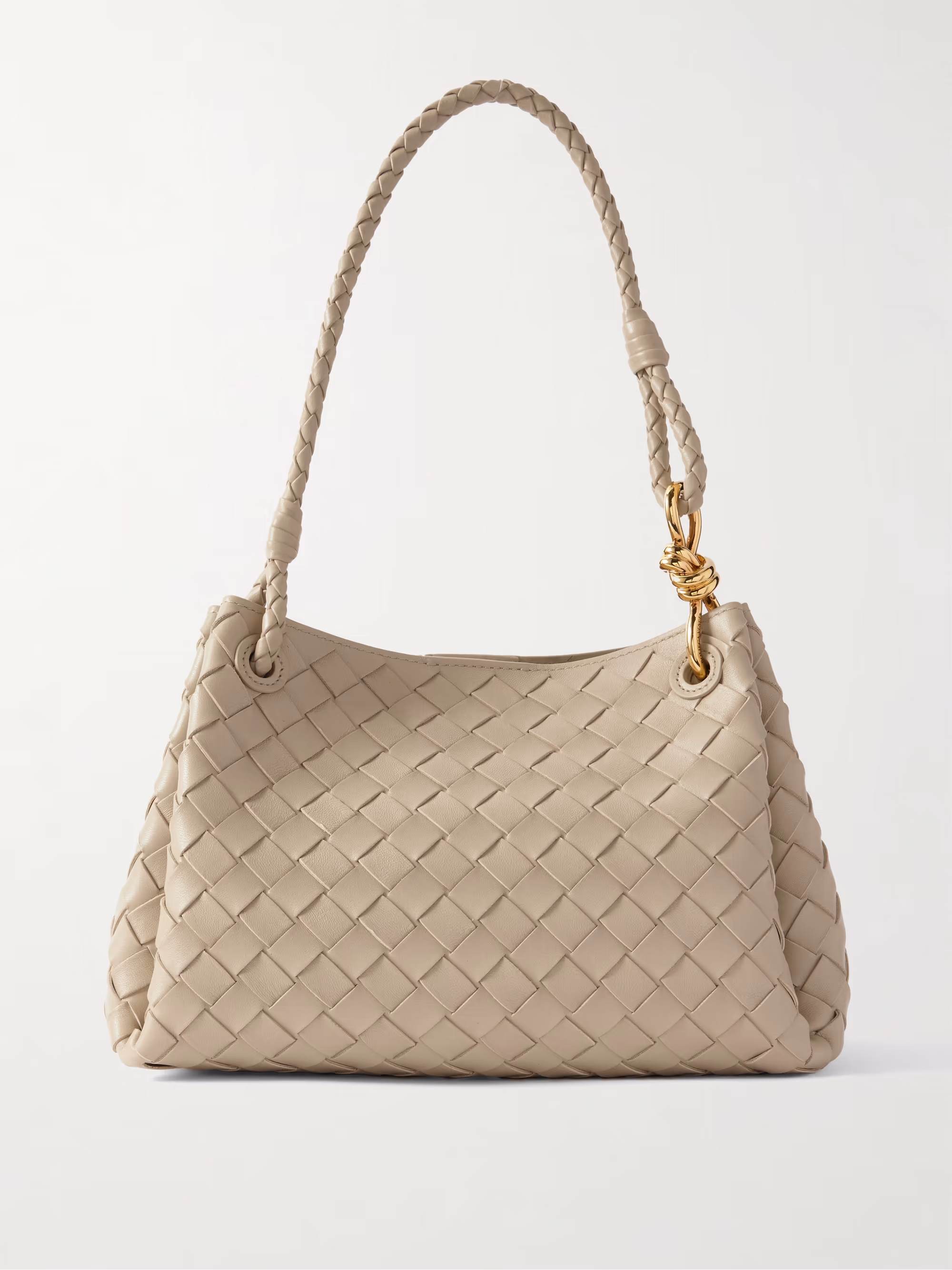 Bottega Veneta Parachute medium Intrecciato leather shoulder bag