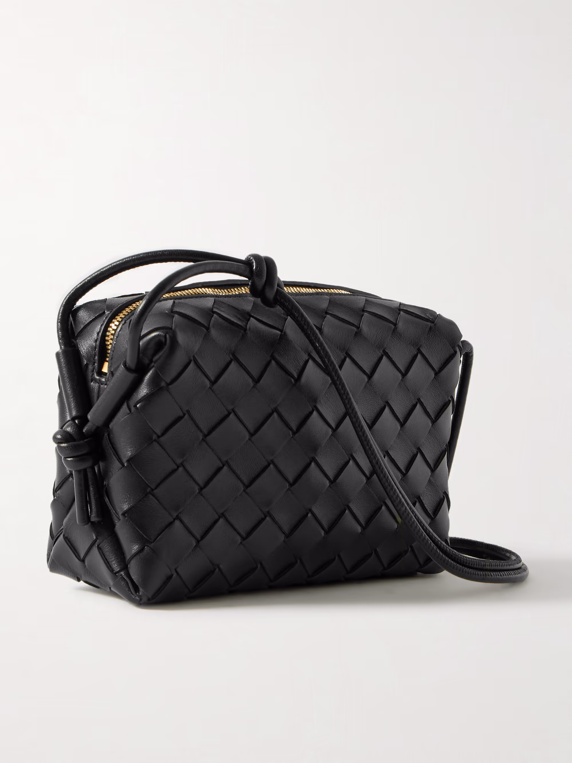 Bottega Veneta Loop mini Intrecciato leather shoulder bag
