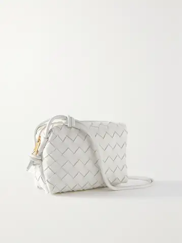 Bottega Veneta Loop mini Intrecciato leather shoulder bag