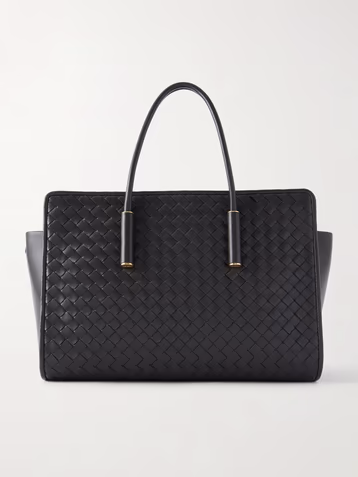 Bottega Veneta Barbara Intrecciato leather shoulder bag