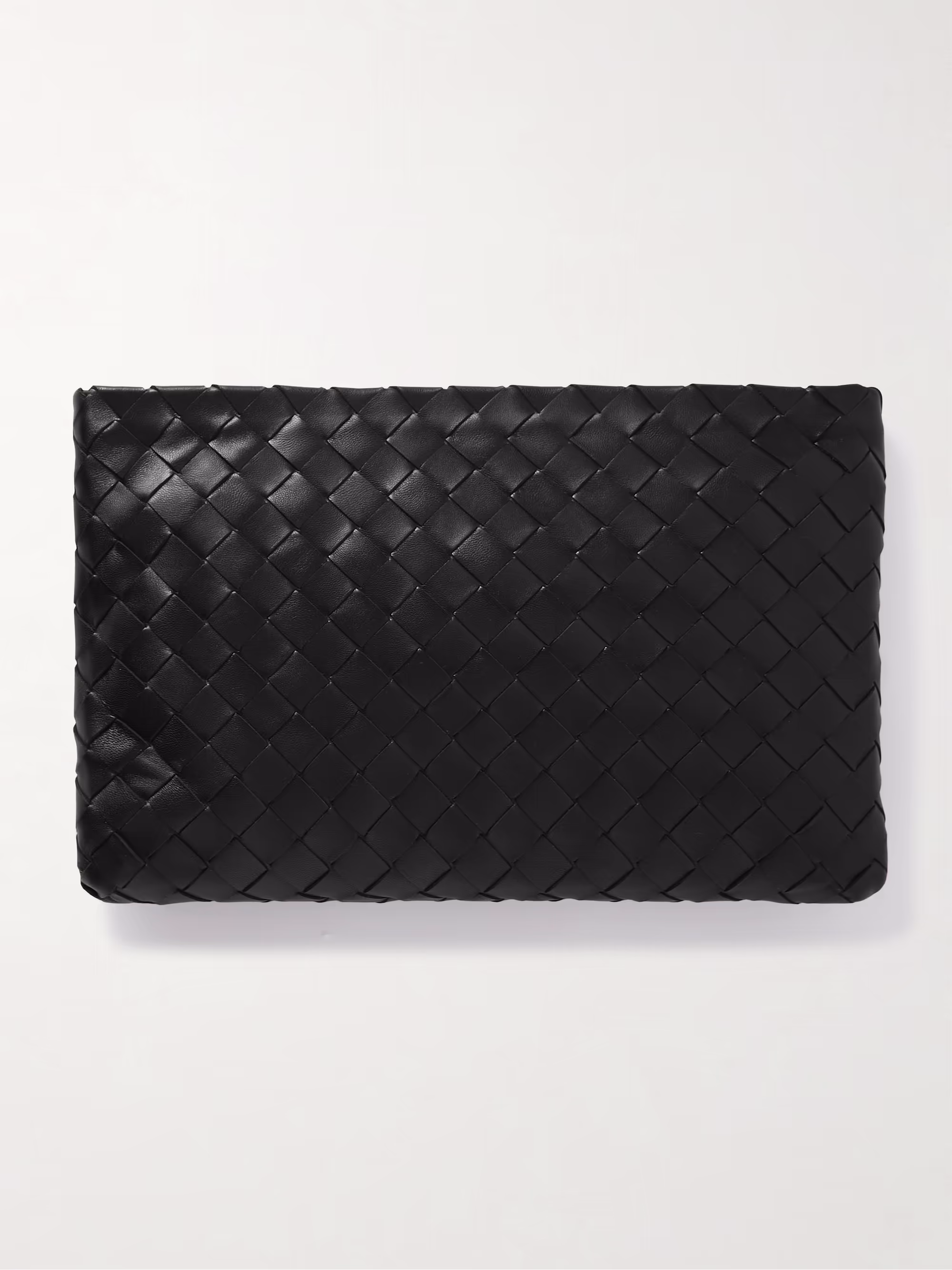 Bottega Veneta Medium Intrecciato leather pouch