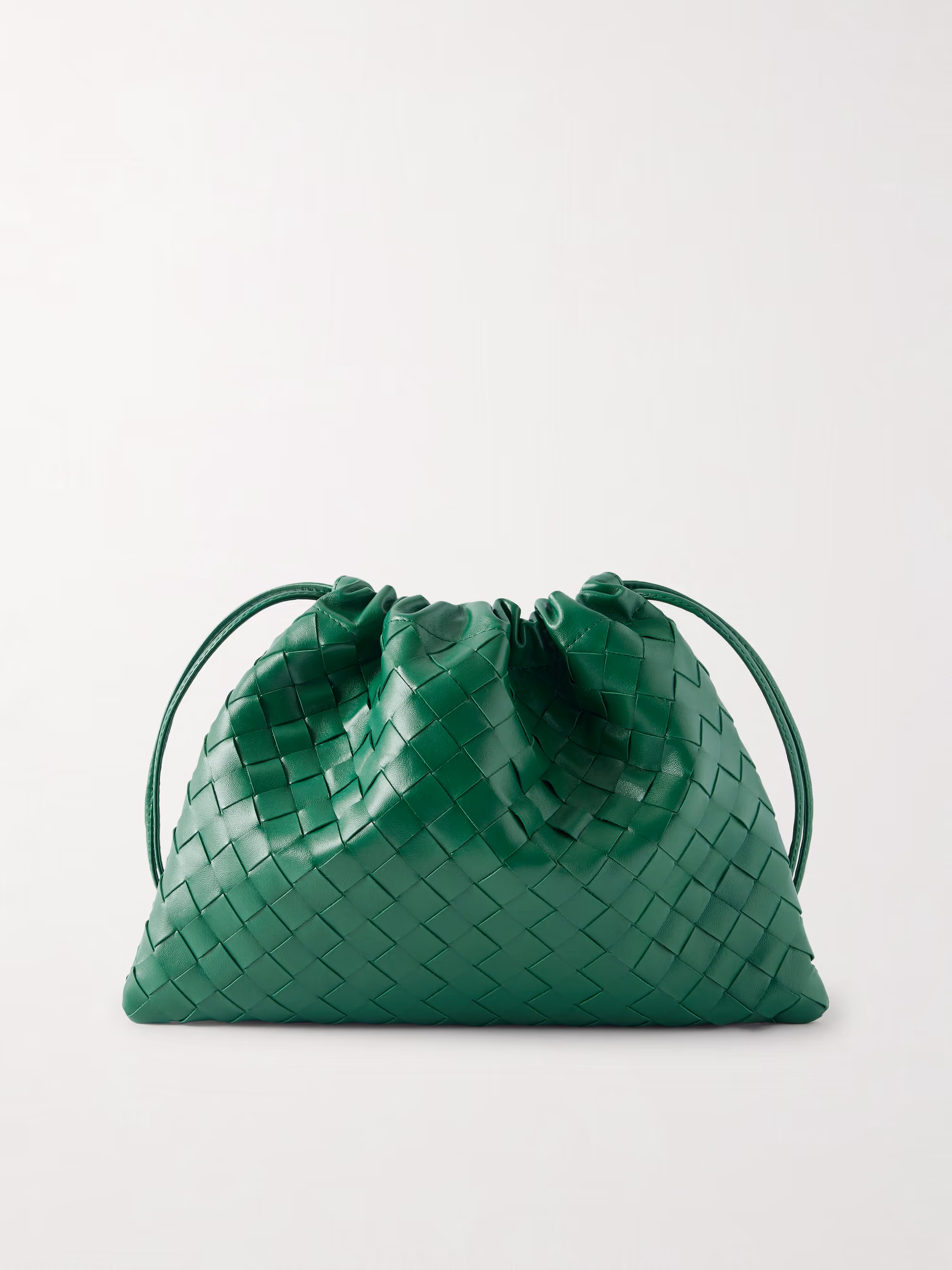 Bottega Veneta Dustbag small intrecciato leather pouch