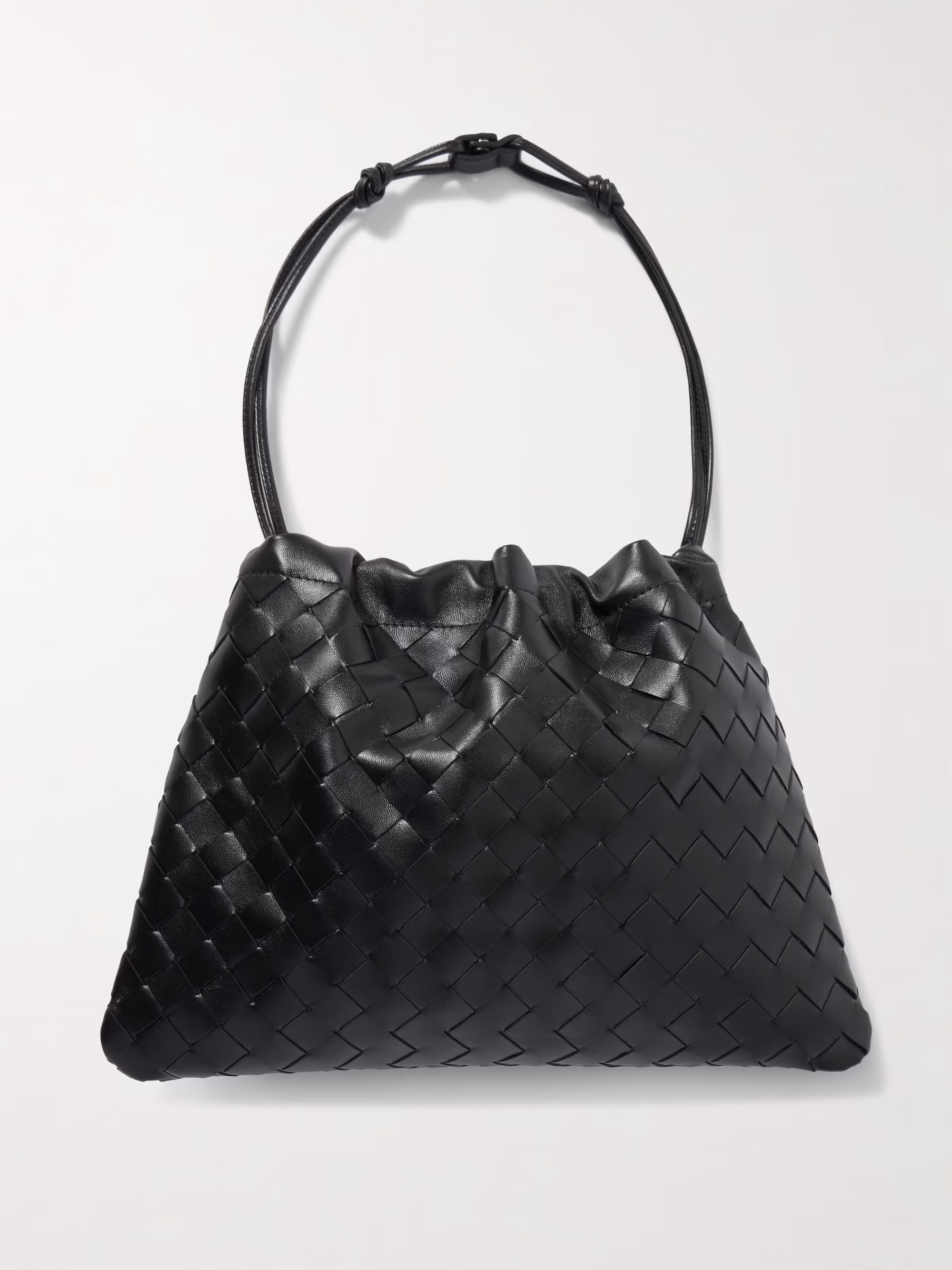 Bottega Veneta Dustbag medium Intrecciato leather clutch