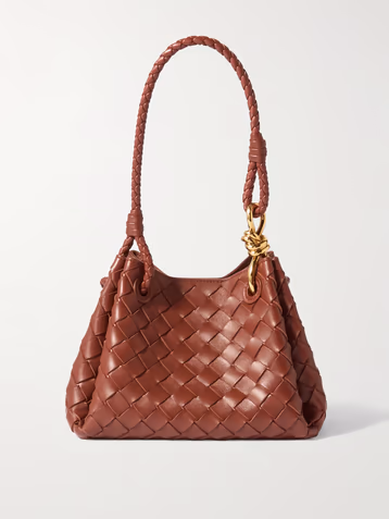 Bottega Veneta Parachute small Intrecciato leather shoulder bag