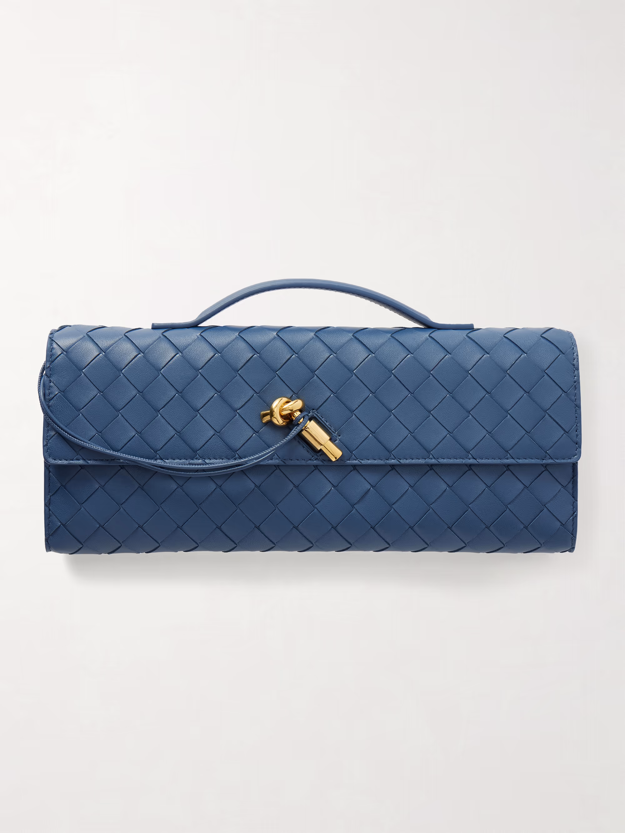 Bottega Veneta Andiamo long Intrecciato leather clutch