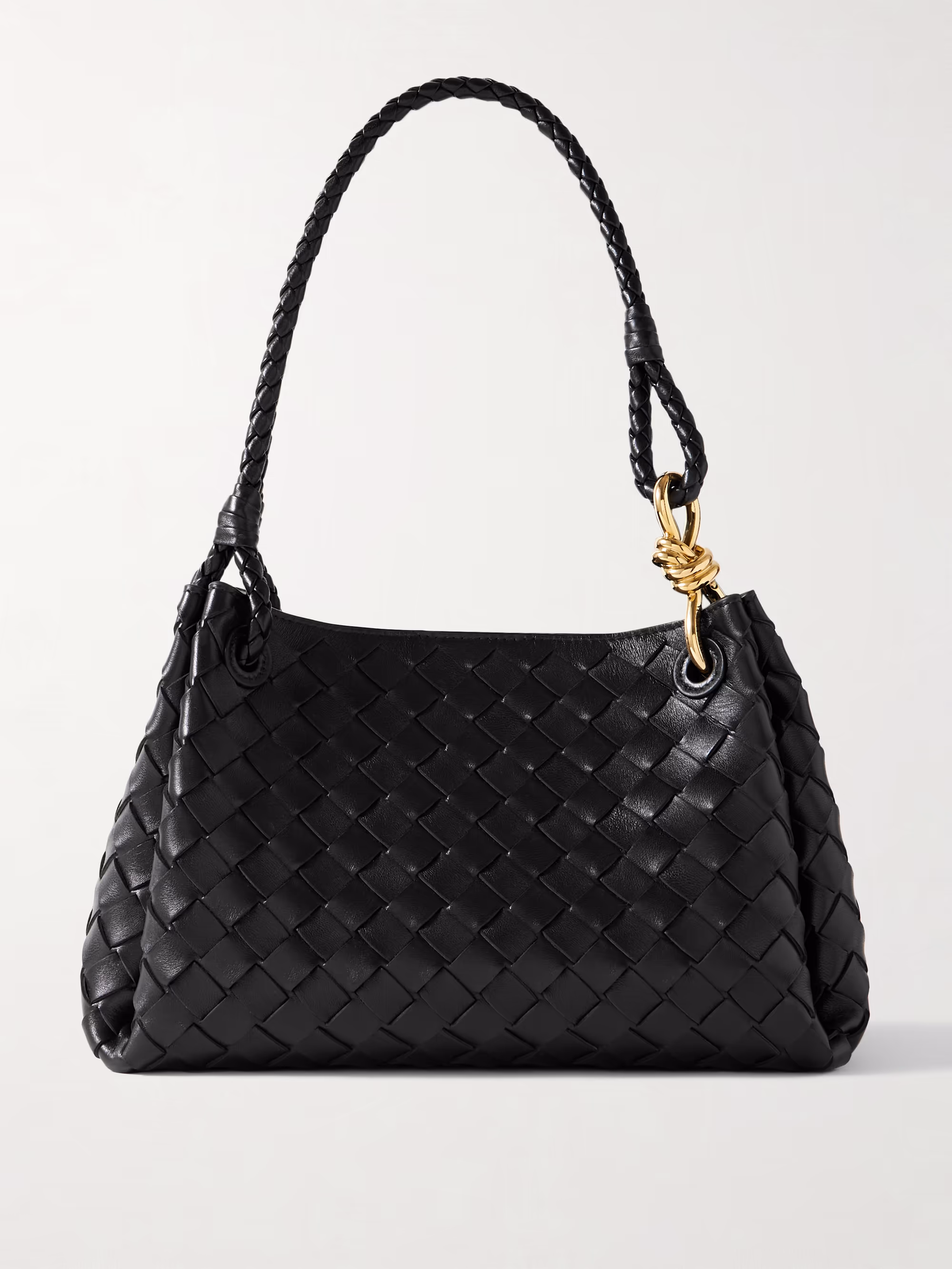 Bottega Veneta Parachute medium Intrecciato leather shoulder bag