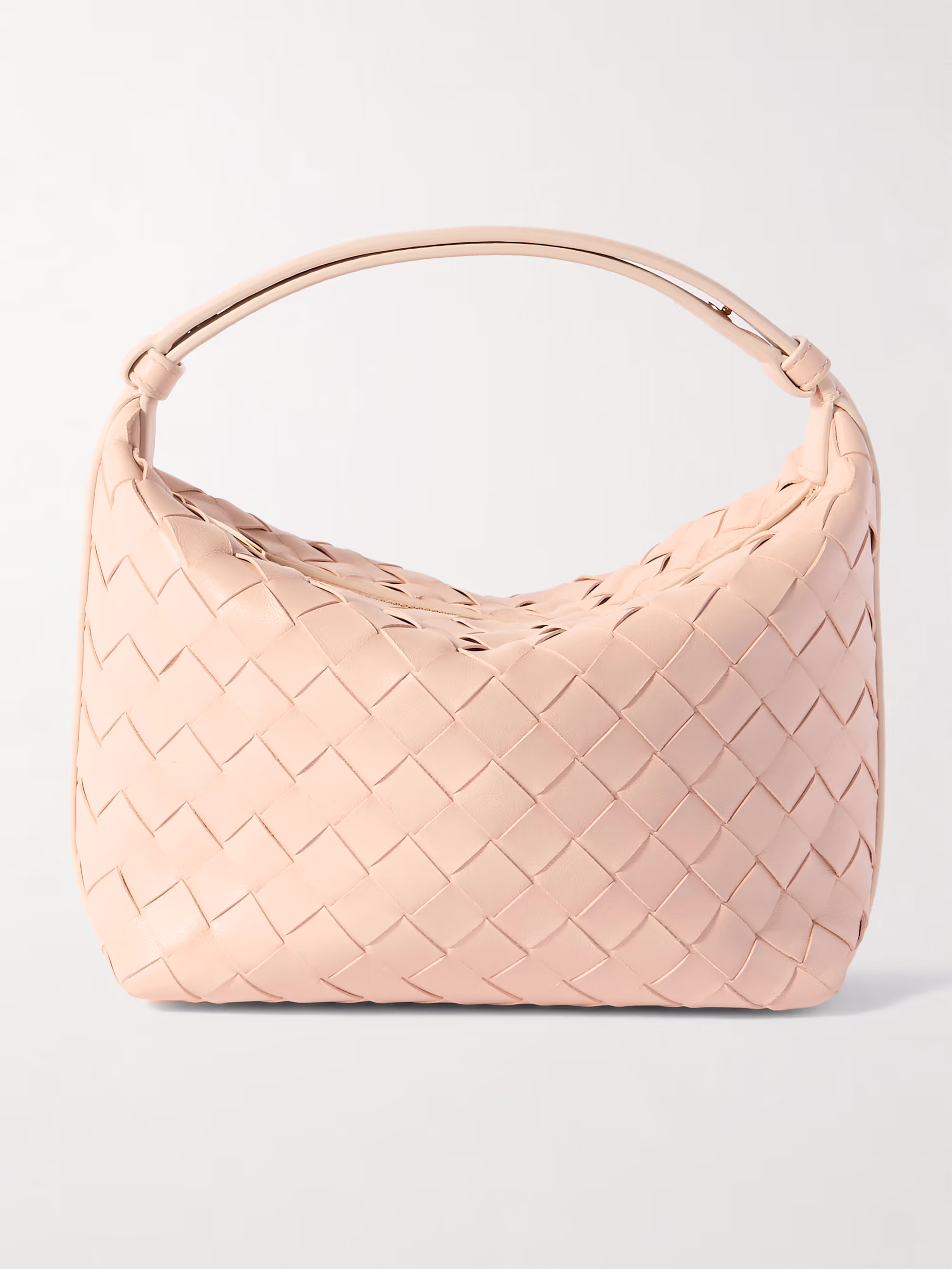 Bottega Veneta Wallace mini Intrecciato leather shoulder bag