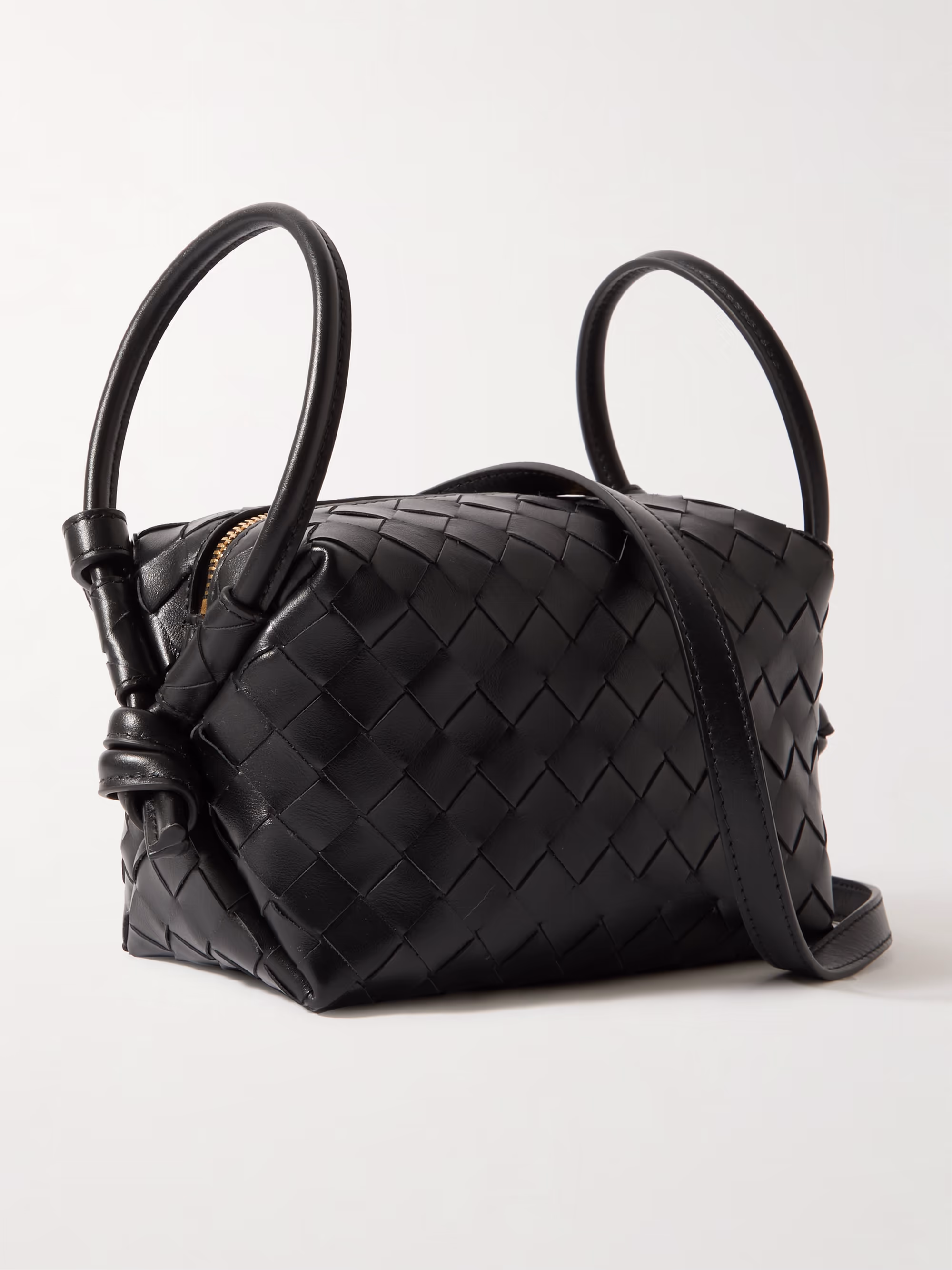 Bottega Veneta Avenue small Intrecciato leather shoulder bag