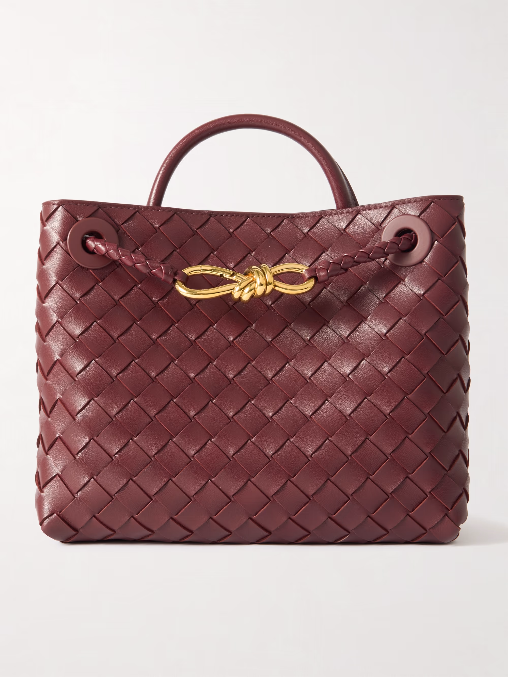 Bottega Veneta Andiamo small Intrecciato leather tote