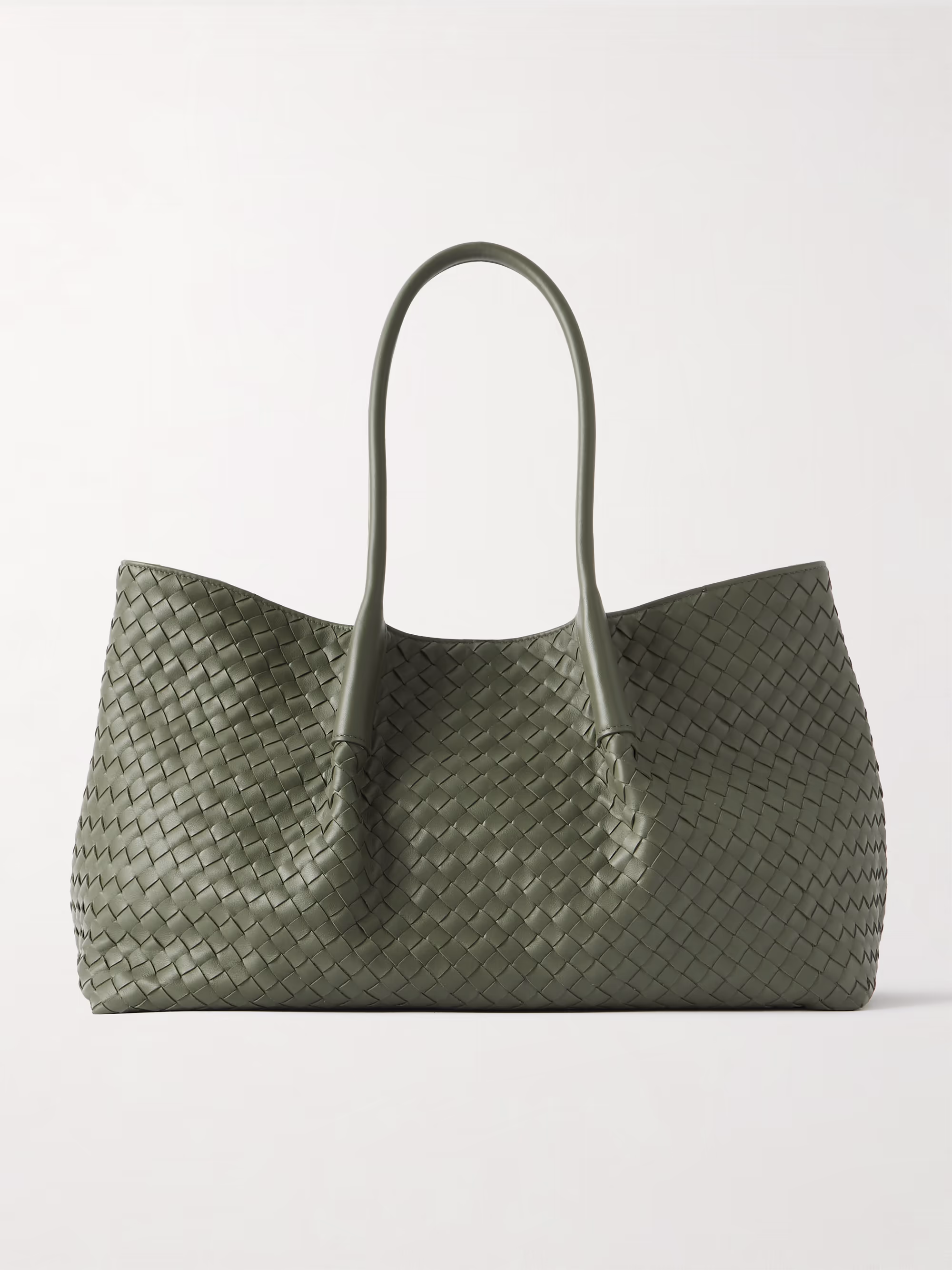 Bottega Veneta Pinacoteca medium Intrecciato leather tote