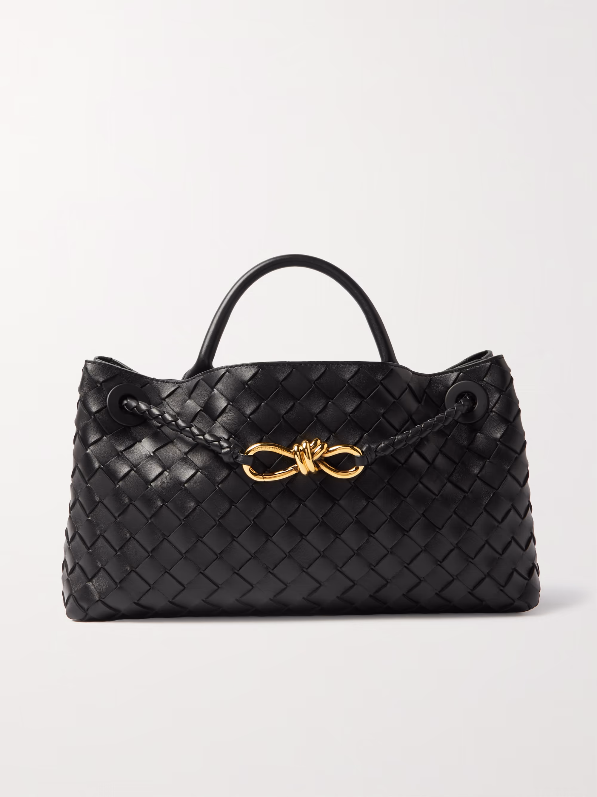 Bottega Veneta Andiamo east-west small Intrecciato leather tote