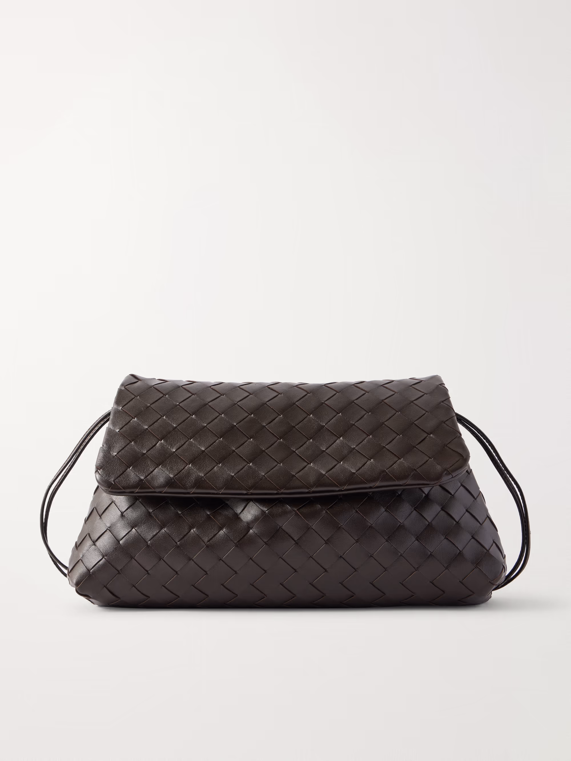 Bottega Veneta Giorno Intrecciato leather shoulder bag