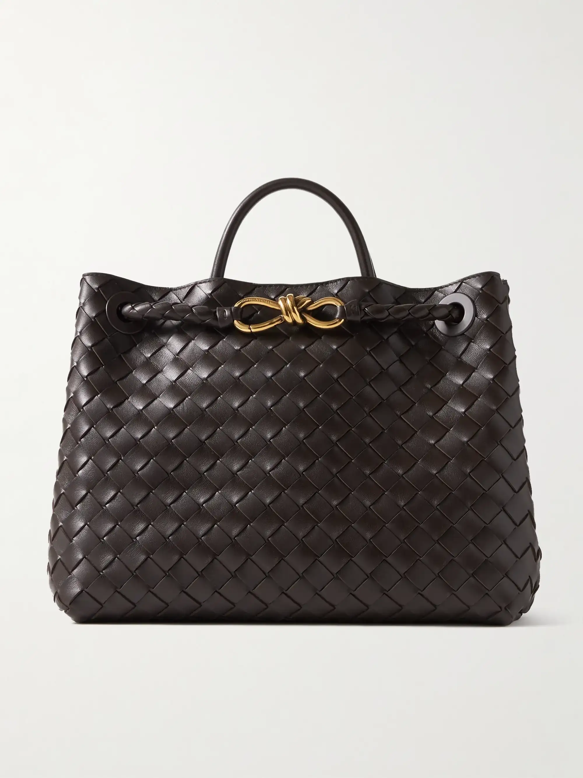 Bottega Veneta Andiamo medium Intrecciato leather tote