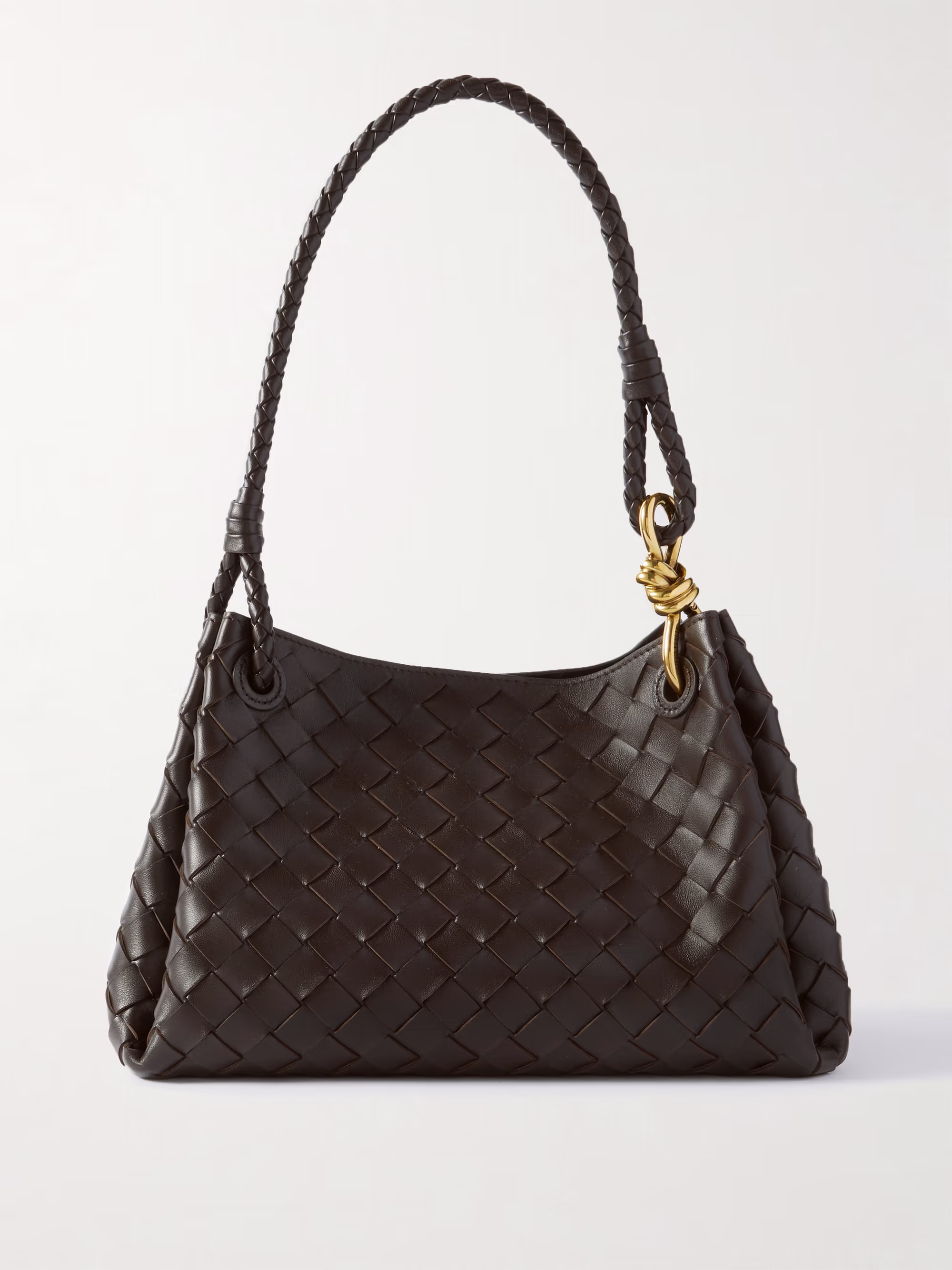 Bottega Veneta Parachute medium Intrecciato leather shoulder bag