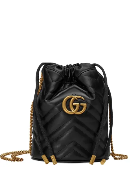 Gucci bolsa de hombro Double G Drawstring