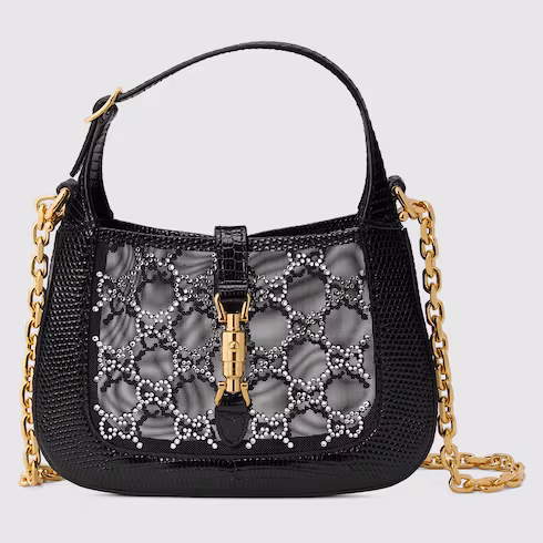 Gucci Jackie 1961 mini lizard shoulder bag