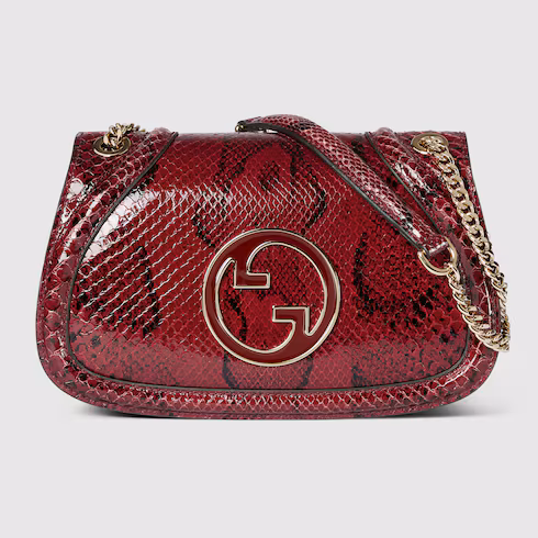 Gucci Gucci Blondie python medium shoulder bag