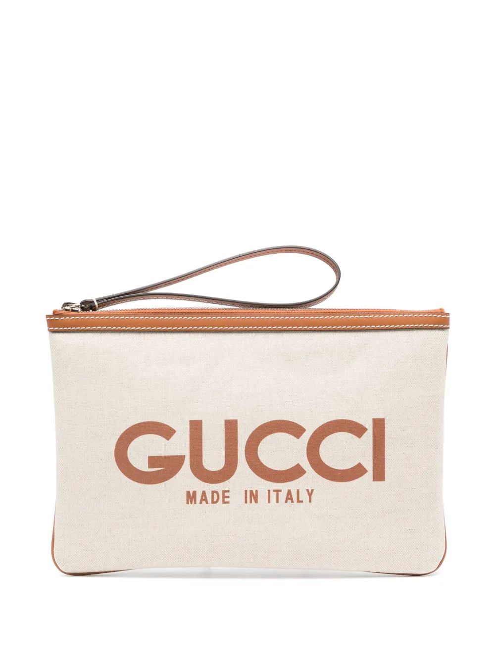 Gucci clutch met logoprint