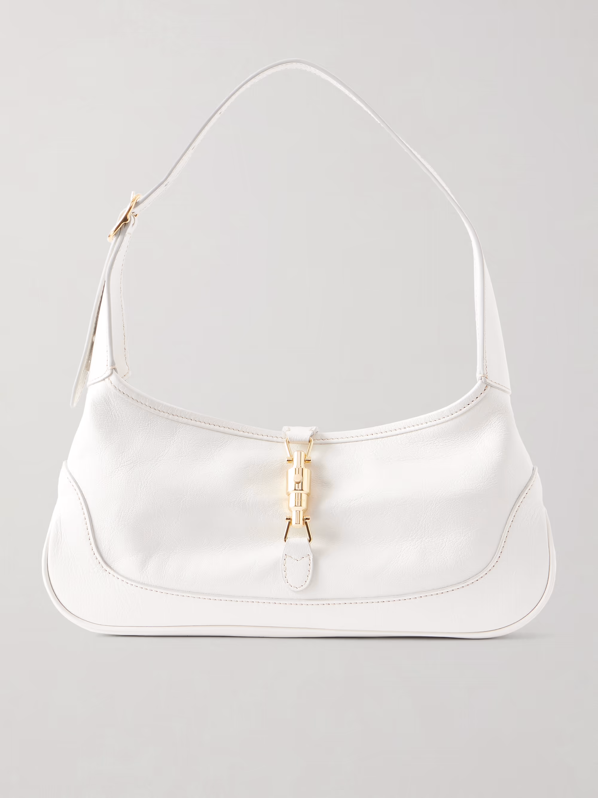 Gucci Jackie Slim textured-leather shoulder bag