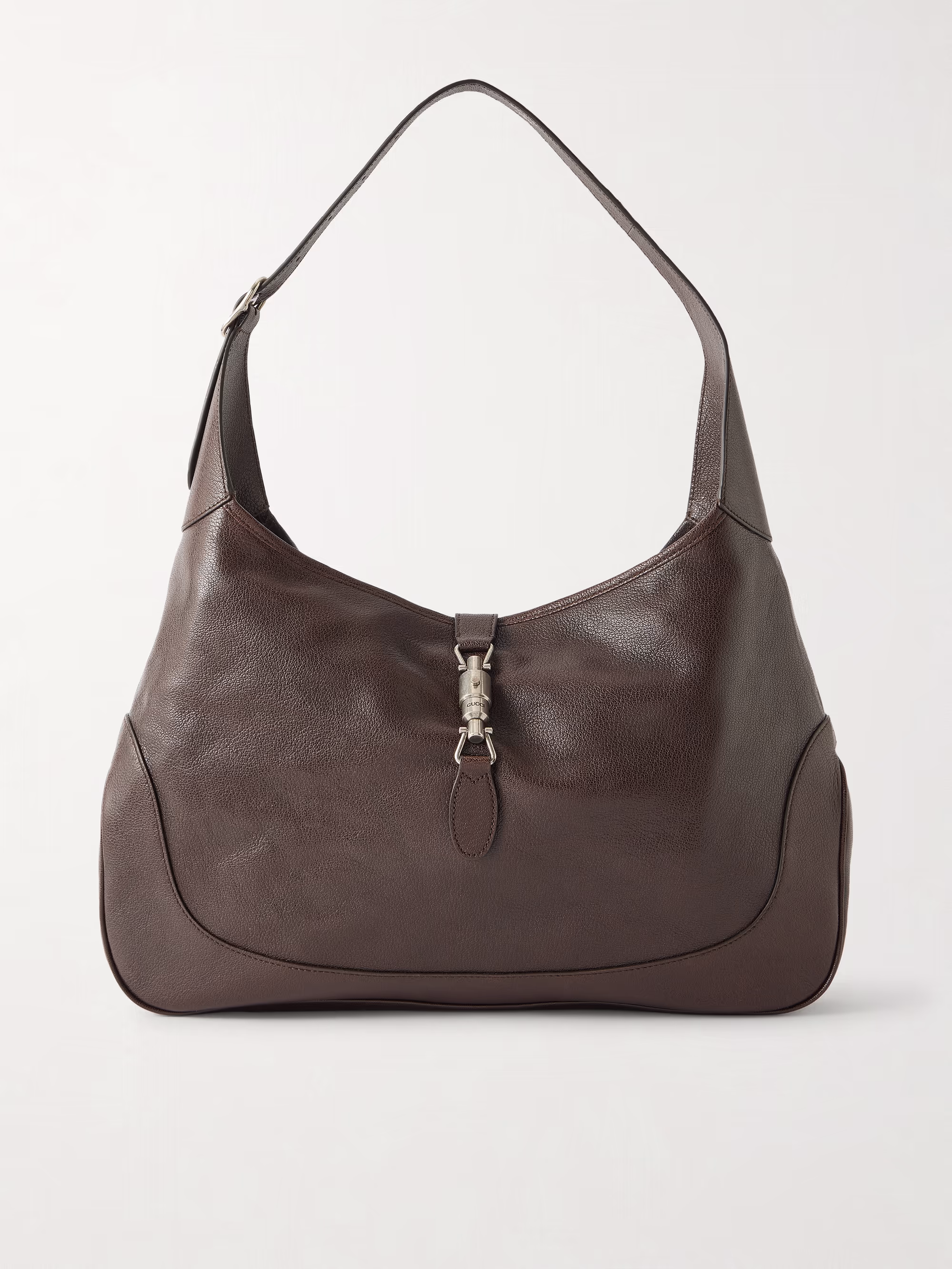 Gucci Jackie 1961 large textured-leather shoulder bag