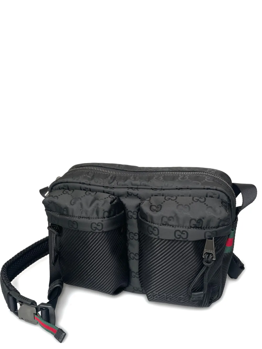 Gucci small Nexus GG messengertas met monogram
