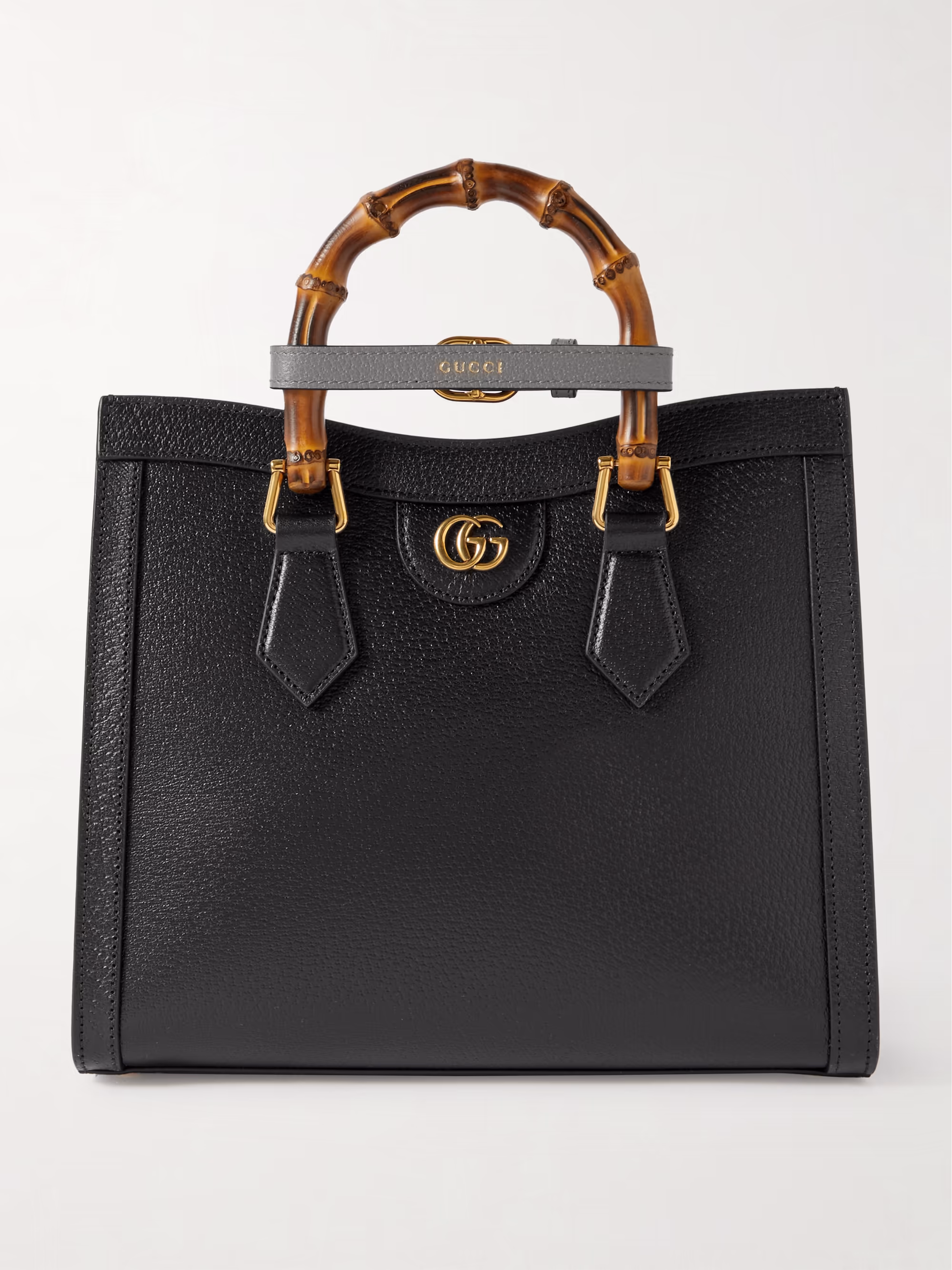 Gucci Diana small textured-leather tote
