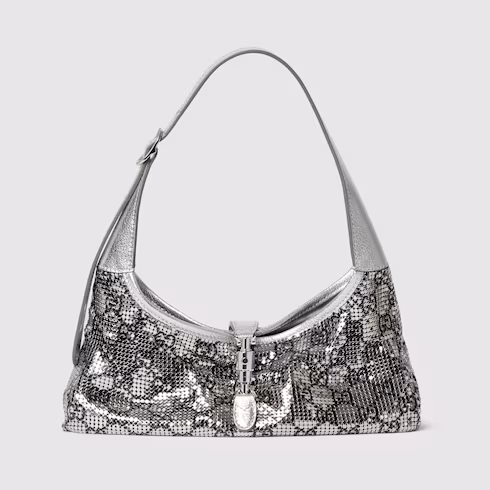 Gucci Jackie Slim metallic evening bag