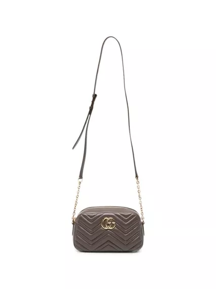 Gucci GG Marmont small leather camera bag