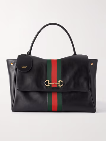 Gucci Paparazzo medium leather shoulder bag