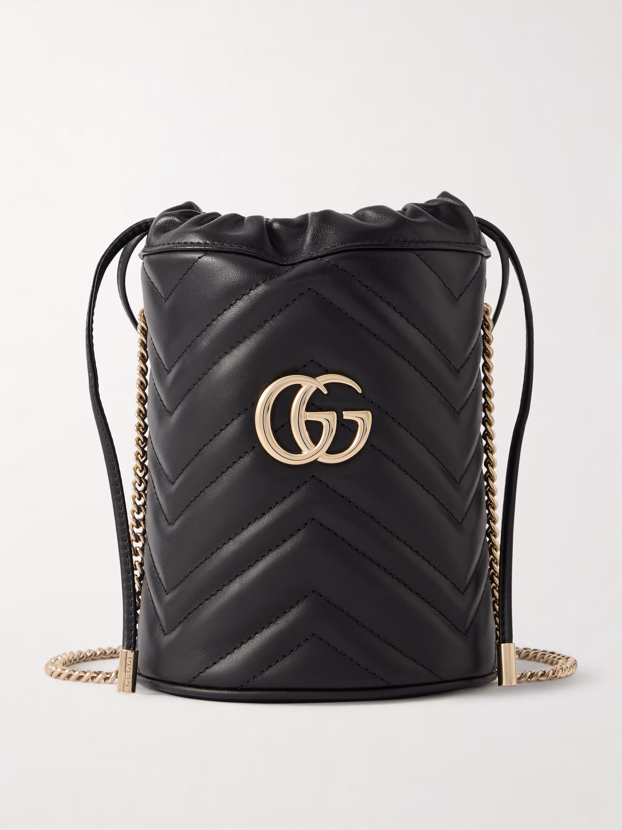 Gucci GG Marmont mini matelassé leather bucket bag