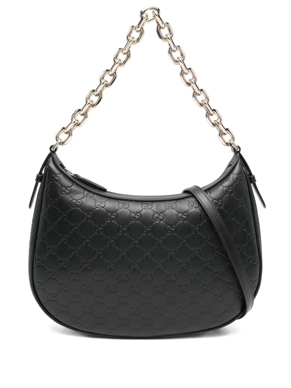 Gucci Tas met GG-patroon en kettingband