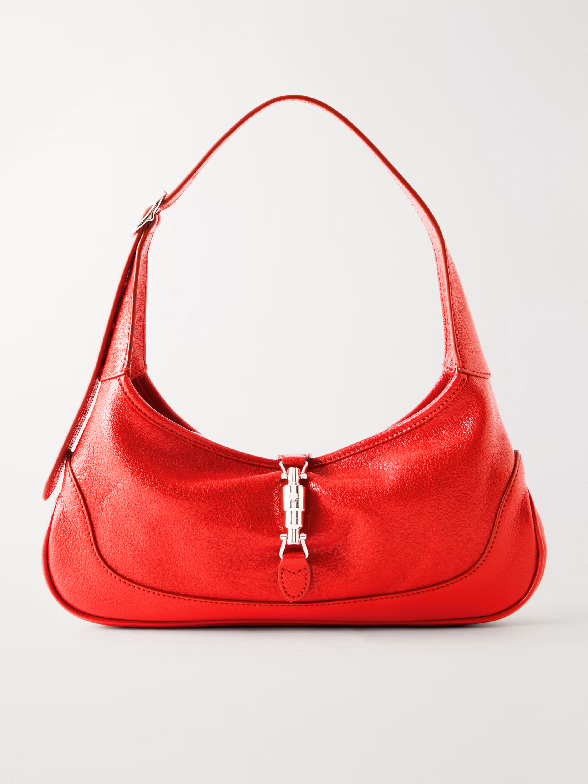 Gucci Jackie 1961 Slim textured-leather shoulder bag