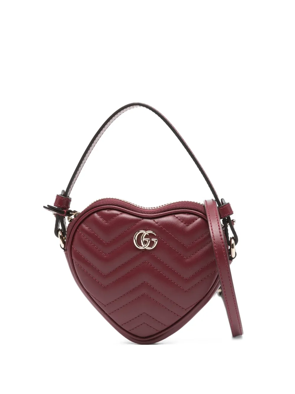 Gucci GG Marmont small hartvormige tote bag
