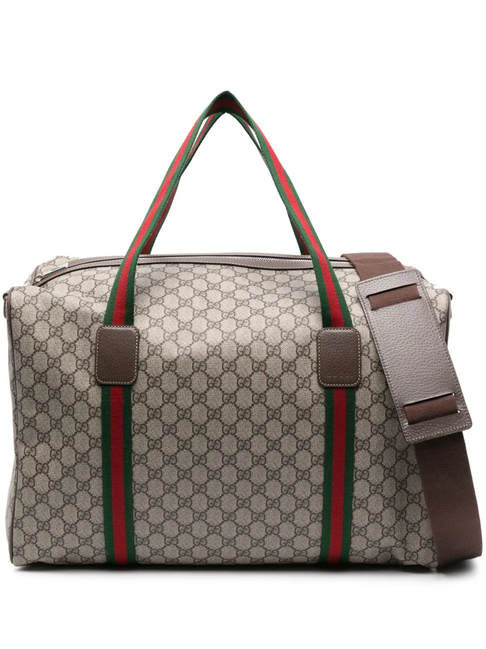 Gucci Medium duffeltas met Web-streep