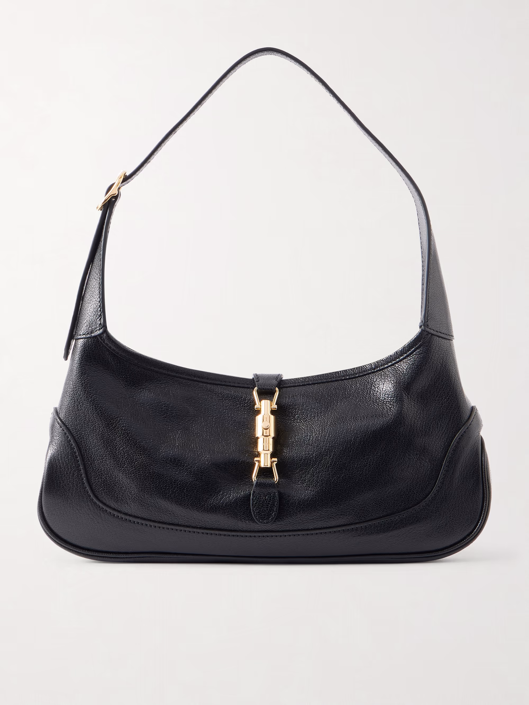 Gucci Jackie Slim textured-leather shoulder bag