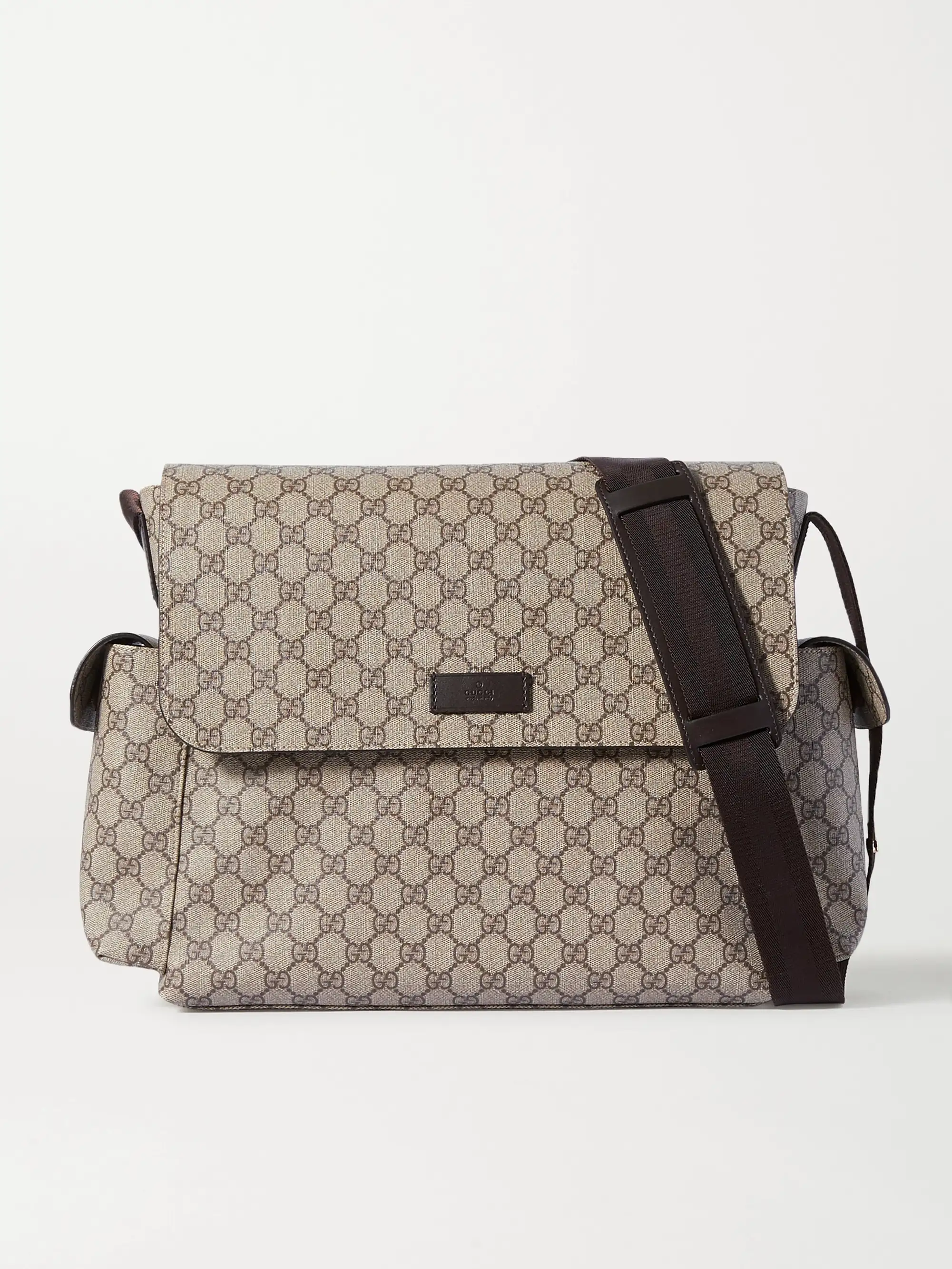 Gucci Ophidia printed coated-canvas diaper bag